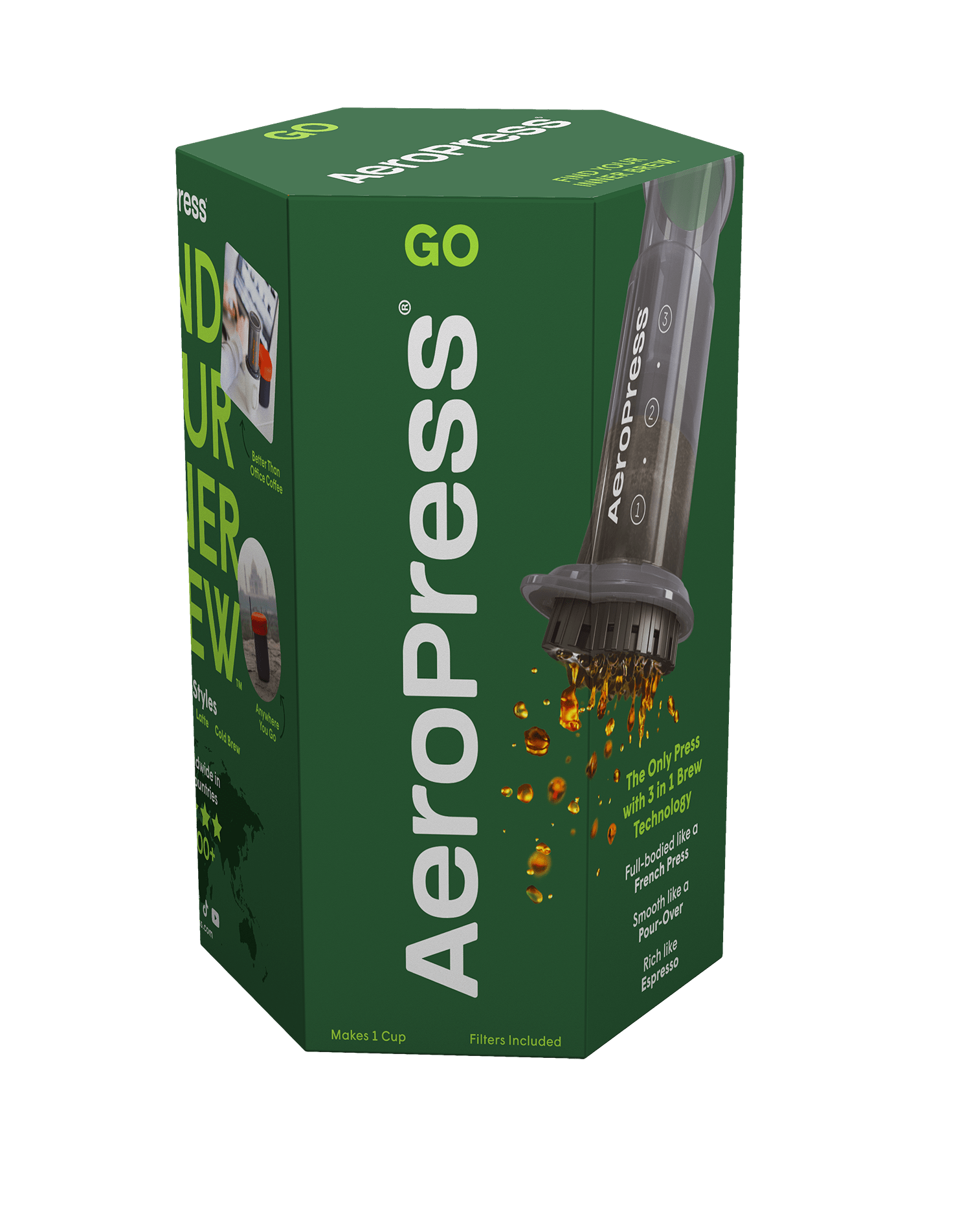 AeroPress GO Travel Coffee Maker - Break Fluid